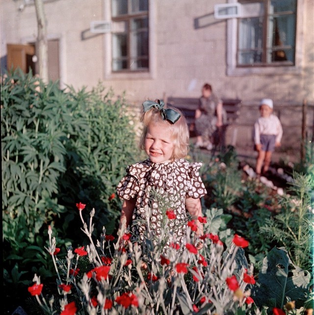 1950-е в цветных фотографиях