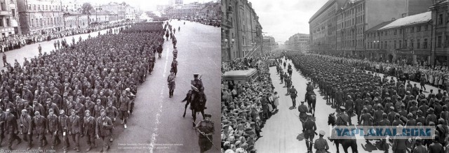 Марш пленных в Донецке 24.08.2014