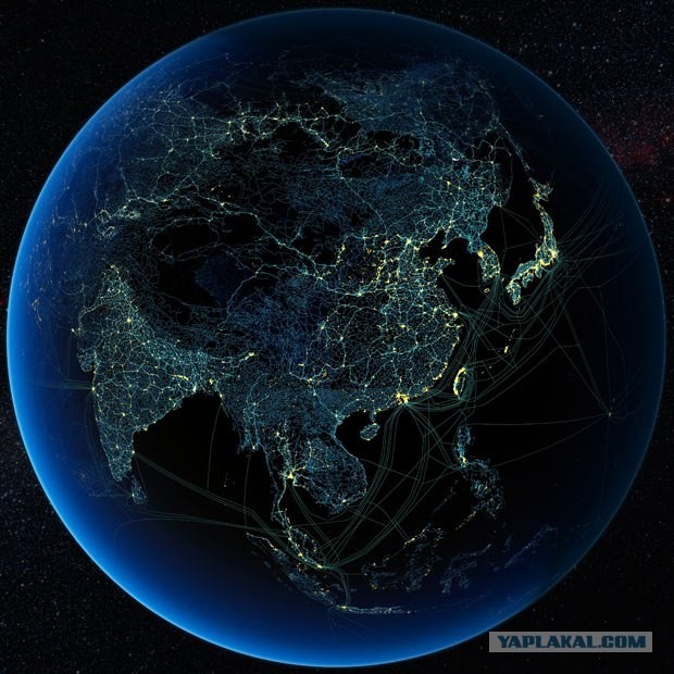 Как выглядят карты «антропоцена» Земли