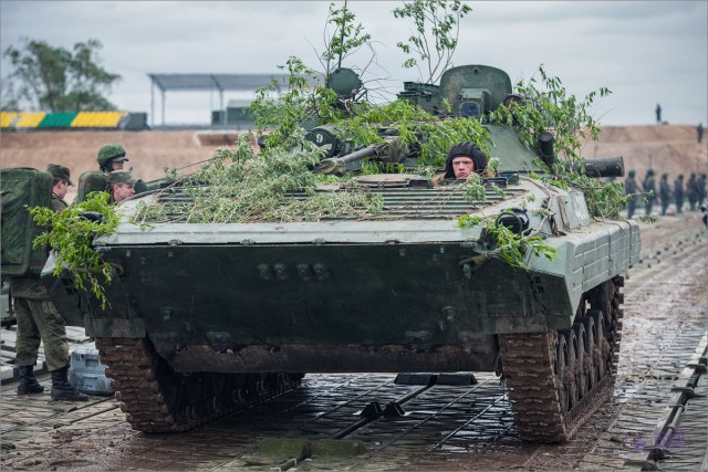 Про форсирование водной преграды