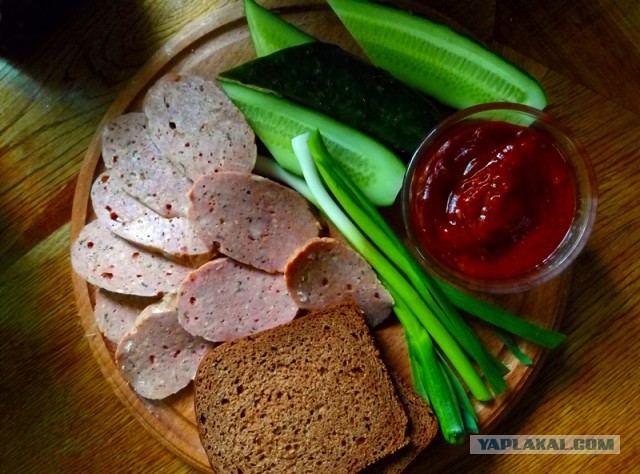 Колбасы богатырские, для начинающих