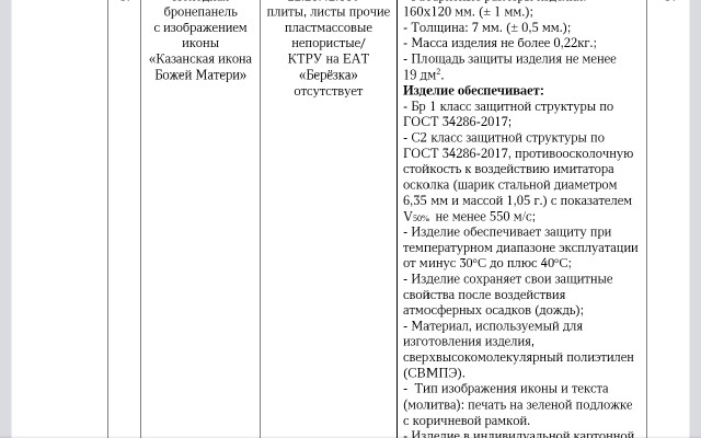 Московская полиция закупит бронепанели с молитвами и иконами