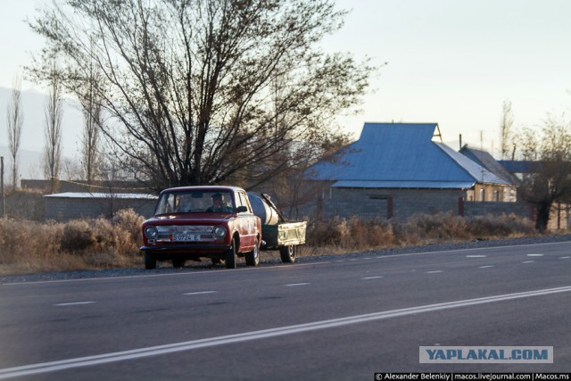 Загородные дороги Киргизии