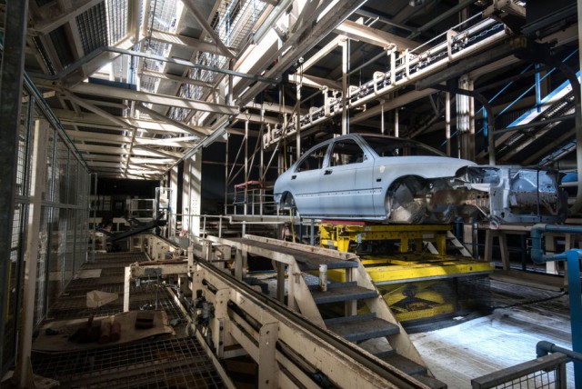 Заброшенный автомобильный завод Longbridge MG Rover