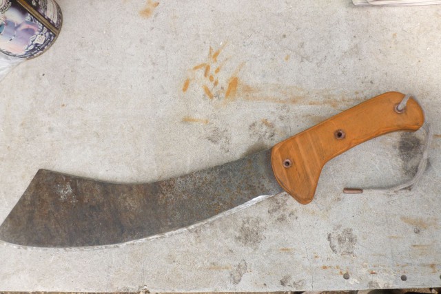 Восстанавливаем кухонный нож