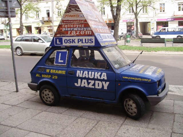 На экзамене в автошколе