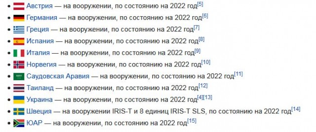 Украина получила от Германии первую систему ПВО IRIS-T