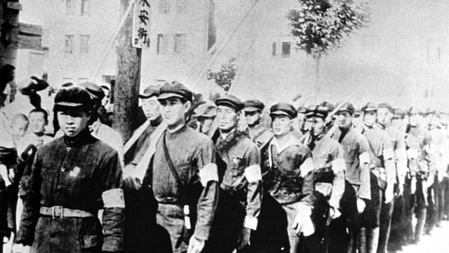 Парад Победы над Японией в Харбине, 1945 год