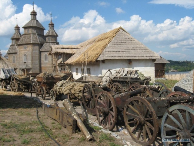 Тропой Тараса Бульбы г Запорожье, Запорожская Сечь