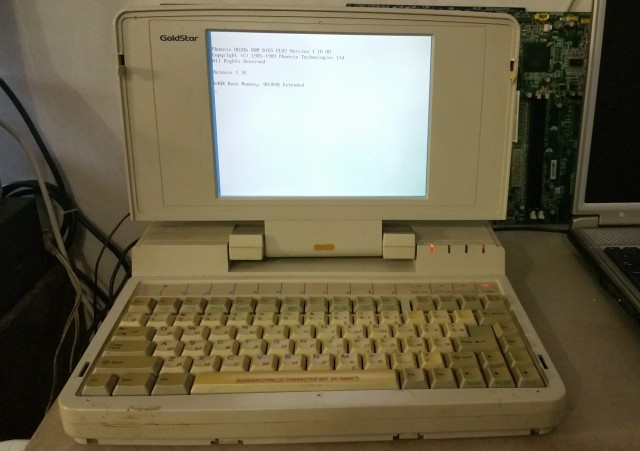Ноутбук Sony 1986 года