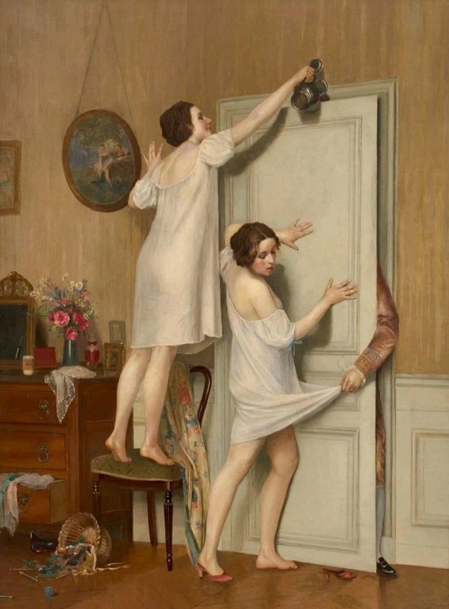 Виктор Марэ-Милтон «Незванный гость», 30-е года XX века