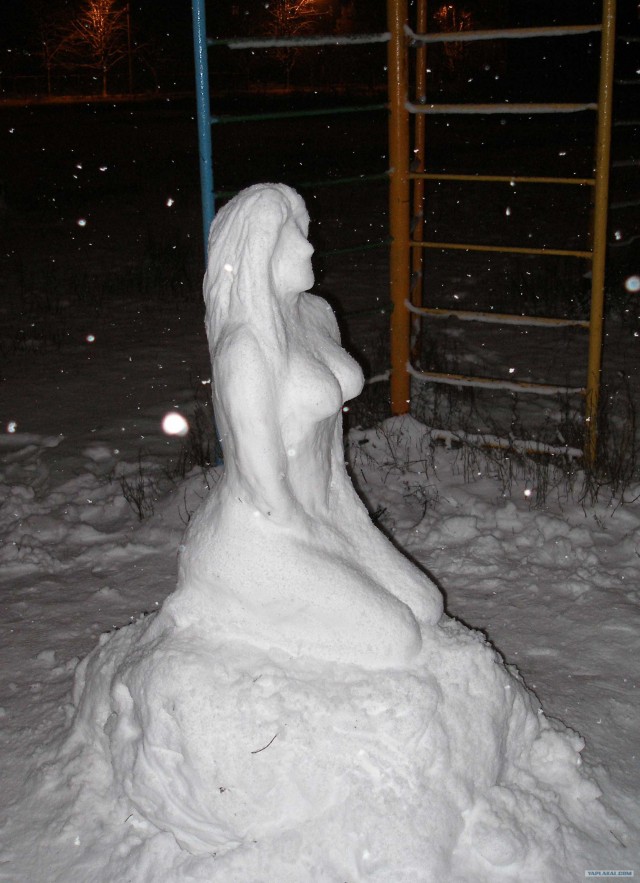 Бедный снежный "Йорик"