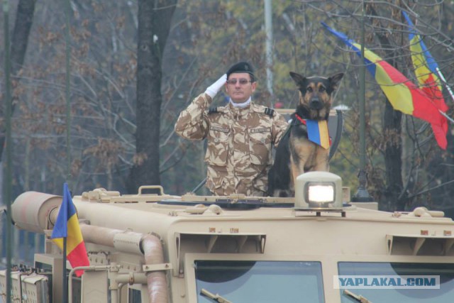 Военный парад в Бухаресте