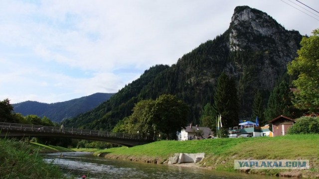 Сказочная деревушка в баварских Альпах