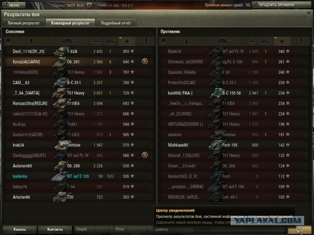 Wargaming 12, WoT сотоварищи