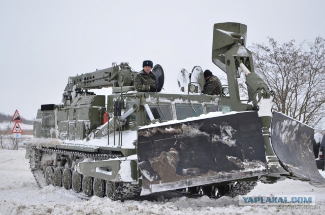 Расчистка затора Оренбург-Орск