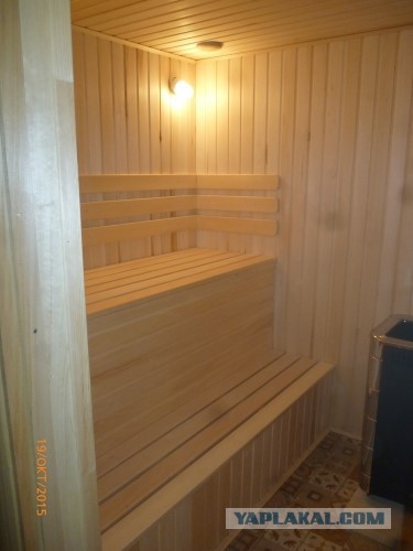 Отделка сауны 2