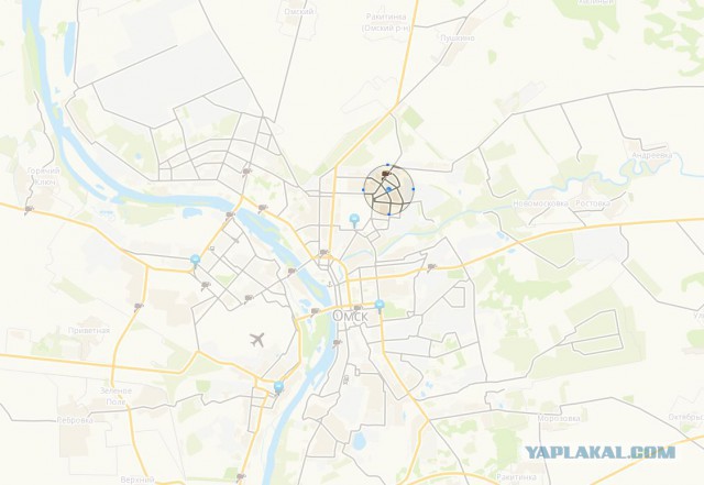 Ураган в Омске