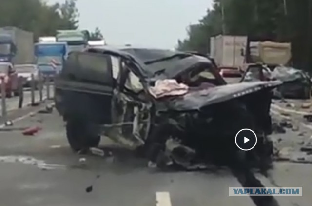 Последствия аварии на Минском шоссе 11.09.2018 жесть