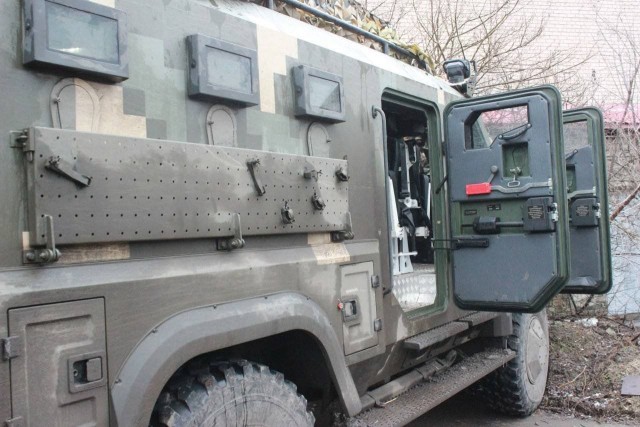 Чеченский спецназ поехал за трофеями