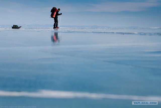 Тонкие струны Байкала или 400 км на коньках!