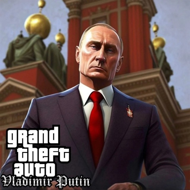 Как бы выглядели президенты стран в GTA — Путин, Байден и другие