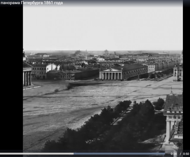 Уникальная панорама Петербурга 1861 года