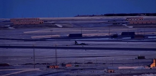 В США разбился стратегический бомбардировщик