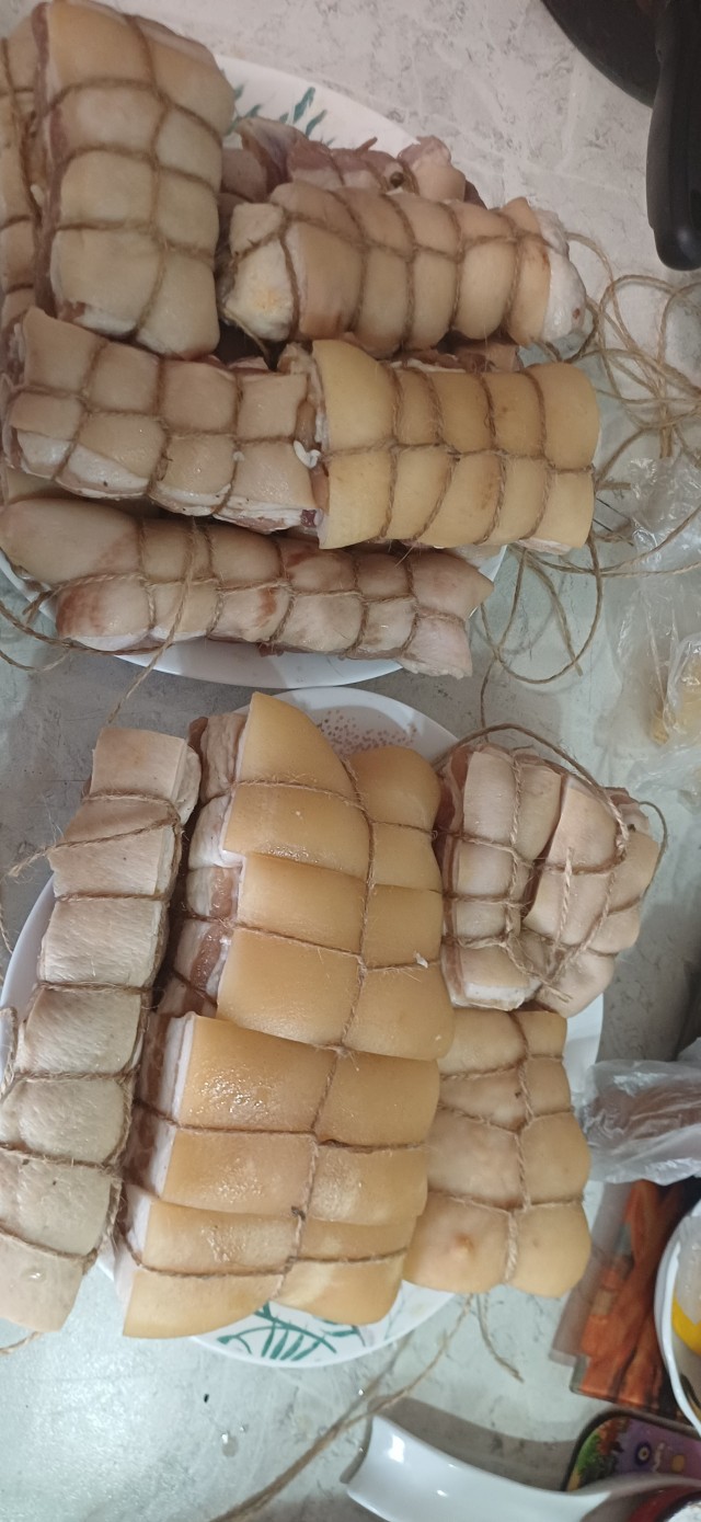 Грудинка, горячего копчения