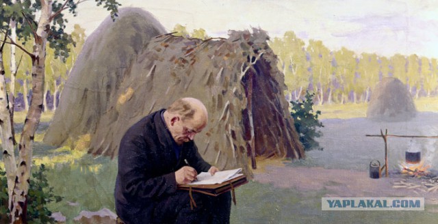 Бомжи живут в шалаше на Урале уже 10 лет