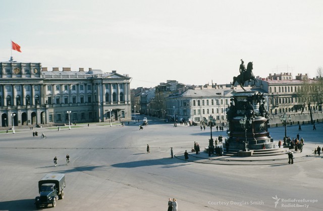 Новая серия фотографий "Москва глазами американского шпиёна"