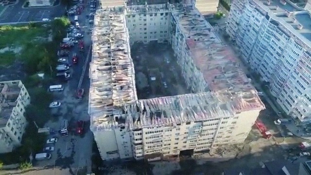Сгоревшая многоэтажка в Краснодаре оказалась самостроем