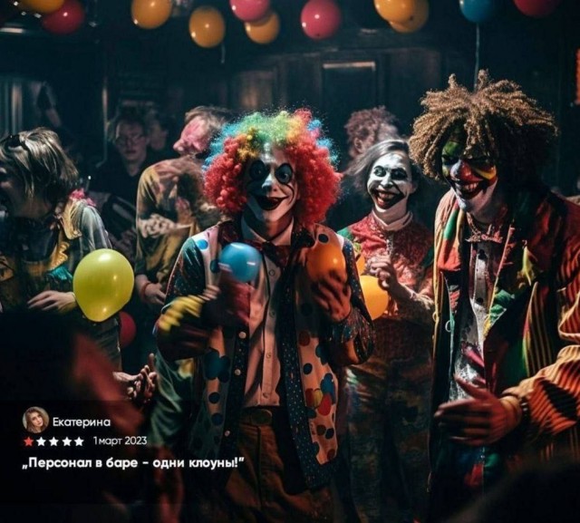 Картинки по негативным отзывам посетителей бара