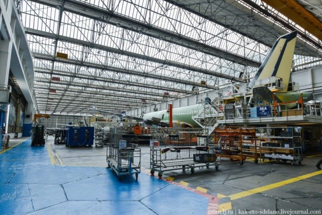 Как собирают самолеты Airbus