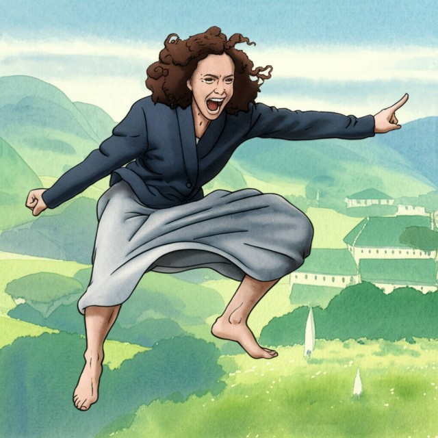 Однажды на ЯПе. Фотожаба ИИ.