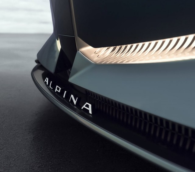 Концепт Vision BMW Alpina оказался огромным купе с мотором V8
