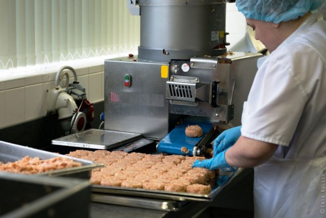 Приготовление самолетной еды