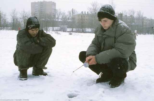 Прогулка по Москве 1995 года