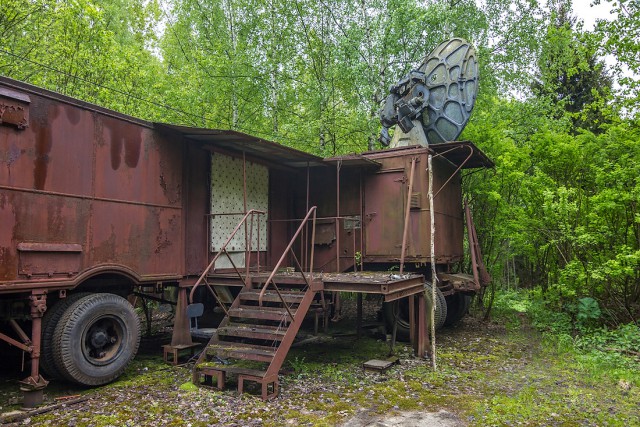 Заброшенный световодный полигон