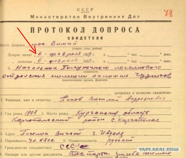 Кто и за что 57 лет назад убил группу Дятлова