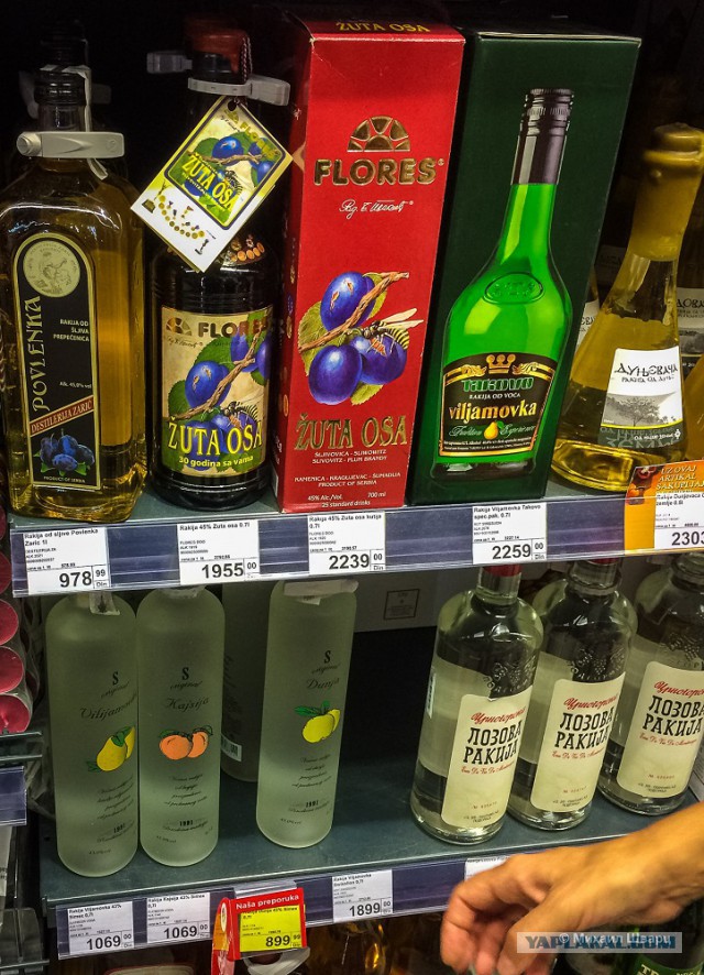 Цены в Сербии