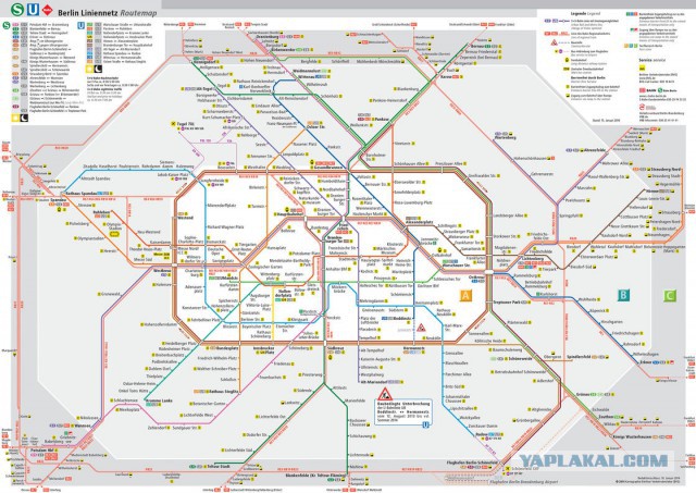 15 самых сложных схем метрополитена на нашей планете