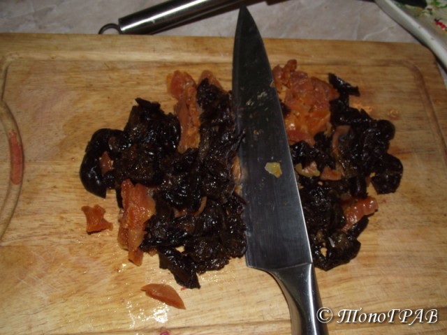 Пряное мясо во фруктовом соусе с кус-кусом