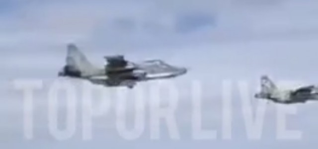 В Крыму разбился СУ-25