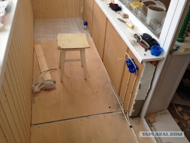 Ремонт балкона