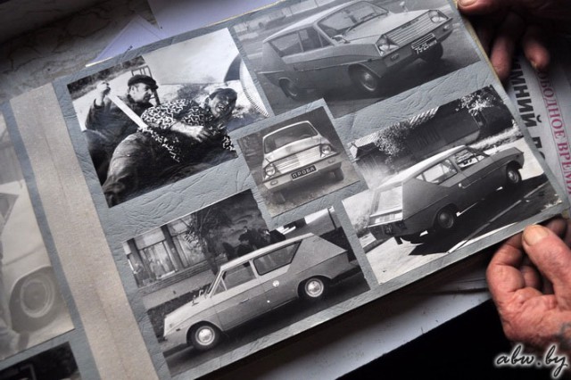 Минчанин и его самодельный автомобиль "Фантазия"