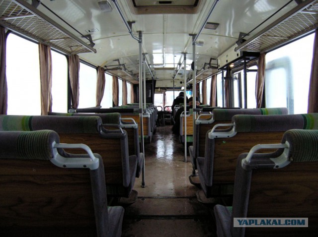 Водитель московского автобуса уснул за рулем