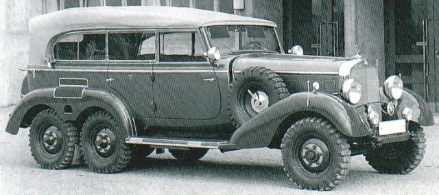 Mercedes G4 (W31) 1939г. своими руками