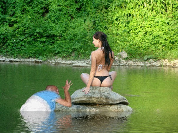 Фотожаба: ...как будто он не пьяный