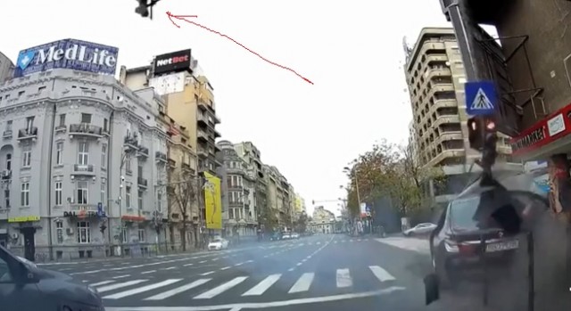 Успел к своему столбу